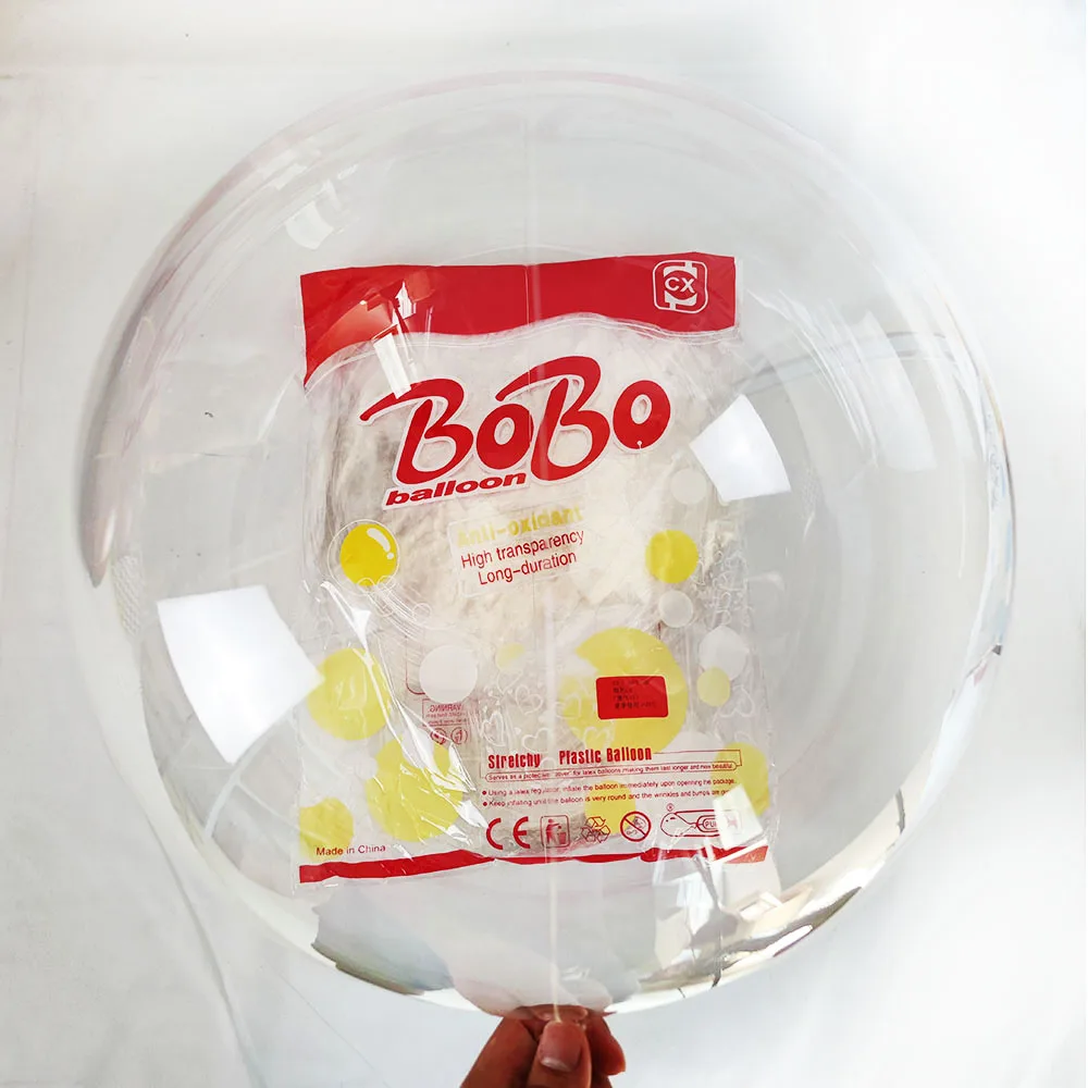 50pcs Bobo Balloons Helium Style Transparent Bubble Clear Balloons for Gifts for Christmas Wedding Birthday Party Decorations
50pcs Bobo Balloons Helium Style Transparent Bubble Clear Balloons for Gifts for Christmas Wedding Birthday Party Decorations
