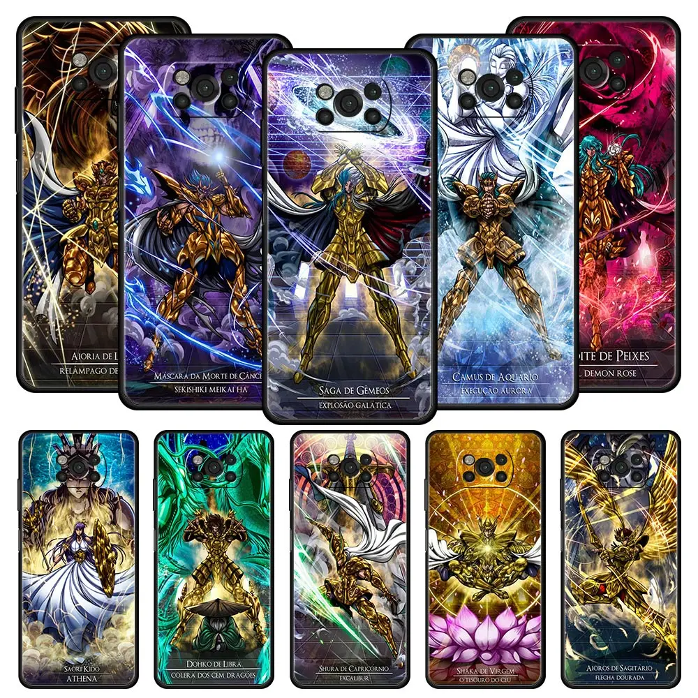 Funda Case For Xiaomi Mi Poco X3 NFC M3 11 12 10 9T 9 A2 Lite 12X 10T Pro 11T Black Soft Phone Capas Saint Seiya Anime
Funda Case For Xiaomi Mi Poco X3 NFC M3 11 12 10 9T 9 A2 Lite 12X 10T Pro 11T Black Soft Phone Capas Saint Seiya Anime