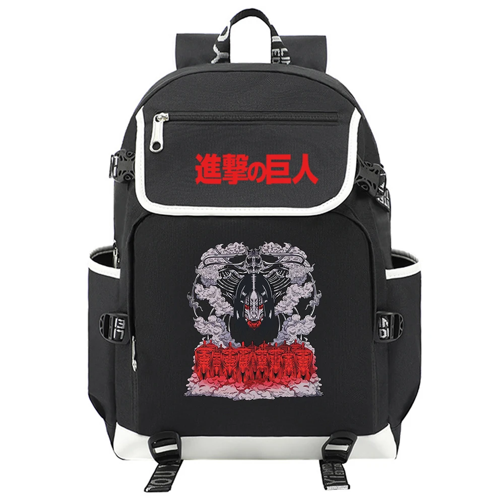 Attack On Titan Eren Anime Backpack Jujutsu Kaisen Man Women Travel Backpacks Outdoor Sport School Bag Usb Charging
Attack On Titan Eren Anime Backpack Jujutsu Kaisen Man Women Travel Backpacks Outdoor Sport School Bag Usb Charging