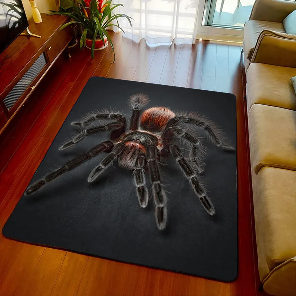 Halloween Spider Carpet 3D Printed Fear Horror Mat Trick or Treat Rug Living Room Bedroom Area Rugs Halloween Gift Home Decor
Halloween Spider Carpet 3D Printed Fear Horror Mat Trick or Treat Rug Living Room Bedroom Area Rugs Halloween Gift Home Decor