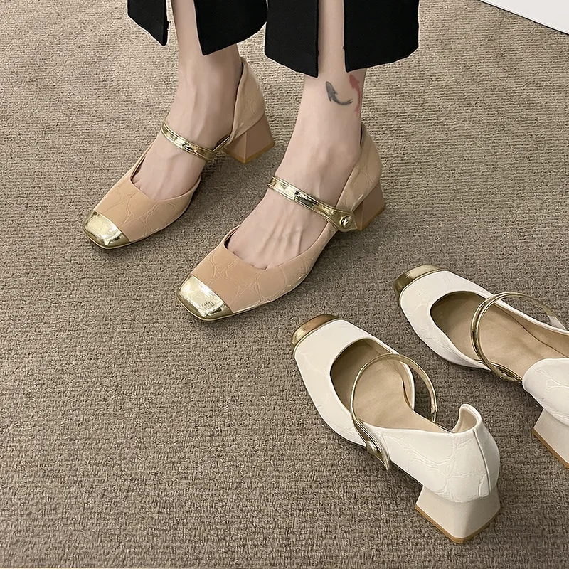 Женские туфли в стиле ретро, оригинальные туфли мэри джейн на высоком каблуке, эспадрильи на платформе, новые удобные модные туфли на высоком каблуке, 2023
Женские туфли в стиле ретро, оригинальные туфли мэри джейн на высоком каблуке, эспадрильи на платформе, новые удобные модные туфли на высоком каблуке, 2023
