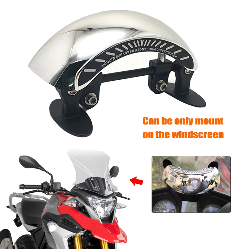 G310GS G310R Windscreen 180 Degree Holographic Wide angle Rear View Mirror For BMW G310 GS G310 R G 310GS G 310R Motorcycle
G310GS G310R Windscreen 180 Degree Holographic Wide angle Rear View Mirror For BMW G310 GS G310 R G 310GS G 310R Motorcycle