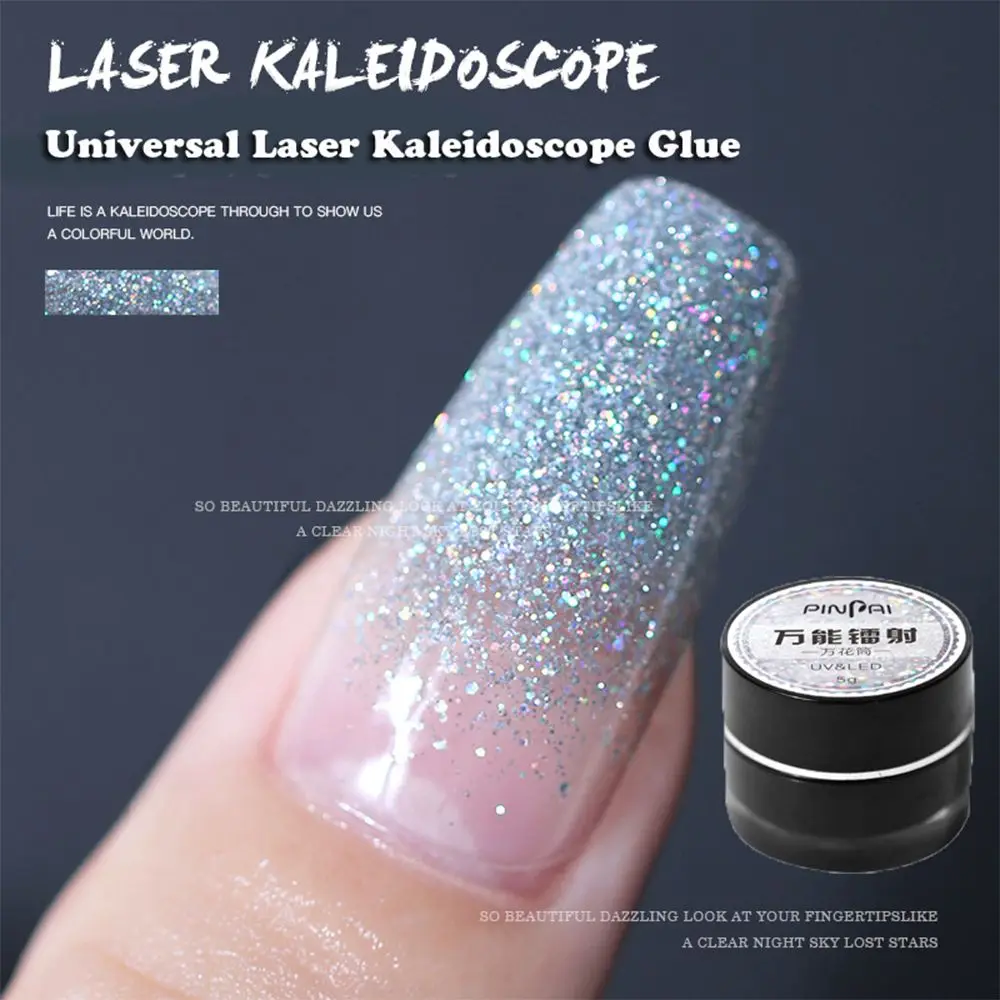 5ML New Get New Color Shinning Nail Polish Universal Laser Kaleidoscope Glue Nail Gel Colorful UV Gel
5ML New Get New Color Shinning Nail Polish Universal Laser Kaleidoscope Glue Nail Gel Colorful UV Gel