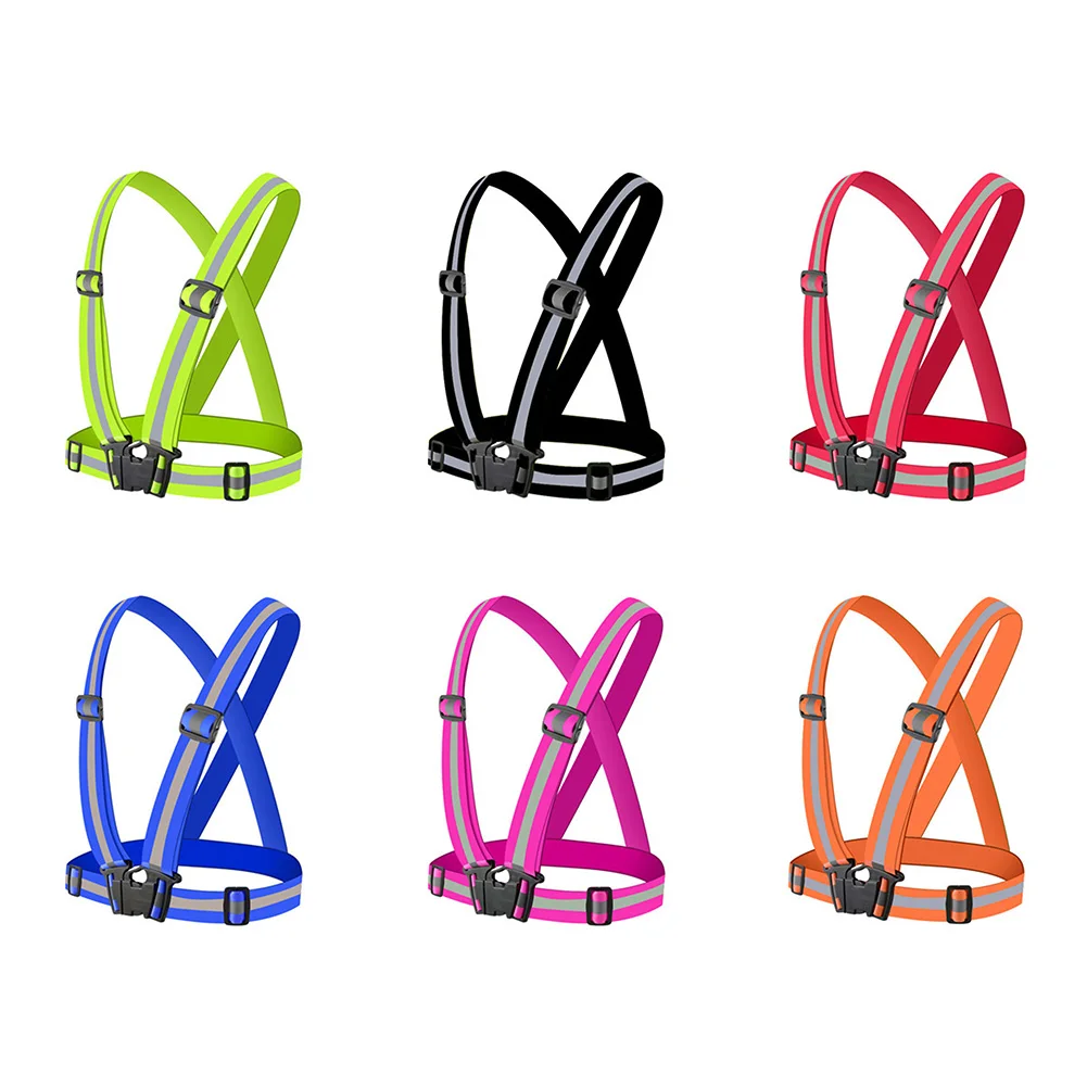 Safety Reflective Strap Night Running Riding Multicolor Reflective Vest High Visibility Reflective Safety Jacket
Safety Reflective Strap Night Running Riding Multicolor Reflective Vest High Visibility Reflective Safety Jacket