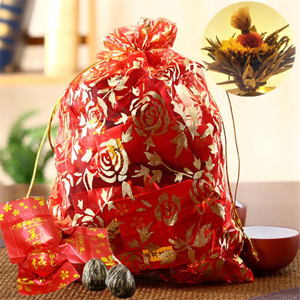 20 Pcs Blooming Tea Without Teapot Different Flower Flowering Pearls Herbal Crafts Flowers No Tea Pot
20 Pcs Blooming Tea Without Teapot Different Flower Flowering Pearls Herbal Crafts Flowers No Tea Pot
