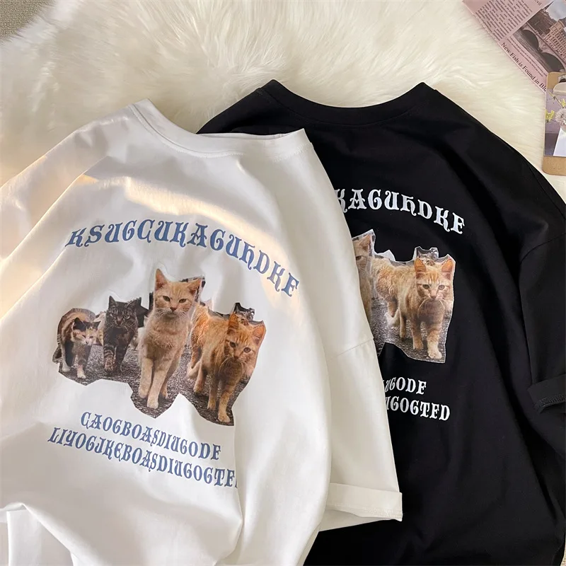 Vintage Female Print T Shirt 2022 Summer New Youth Trend Short-sleeved T-shirt Men Clothing Harajuku Punk T-shirt Oversized Tops
Vintage Female Print T Shirt 2022 Summer New Youth Trend Short-sleeved T-shirt Men Clothing Harajuku Punk T-shirt Oversized Tops