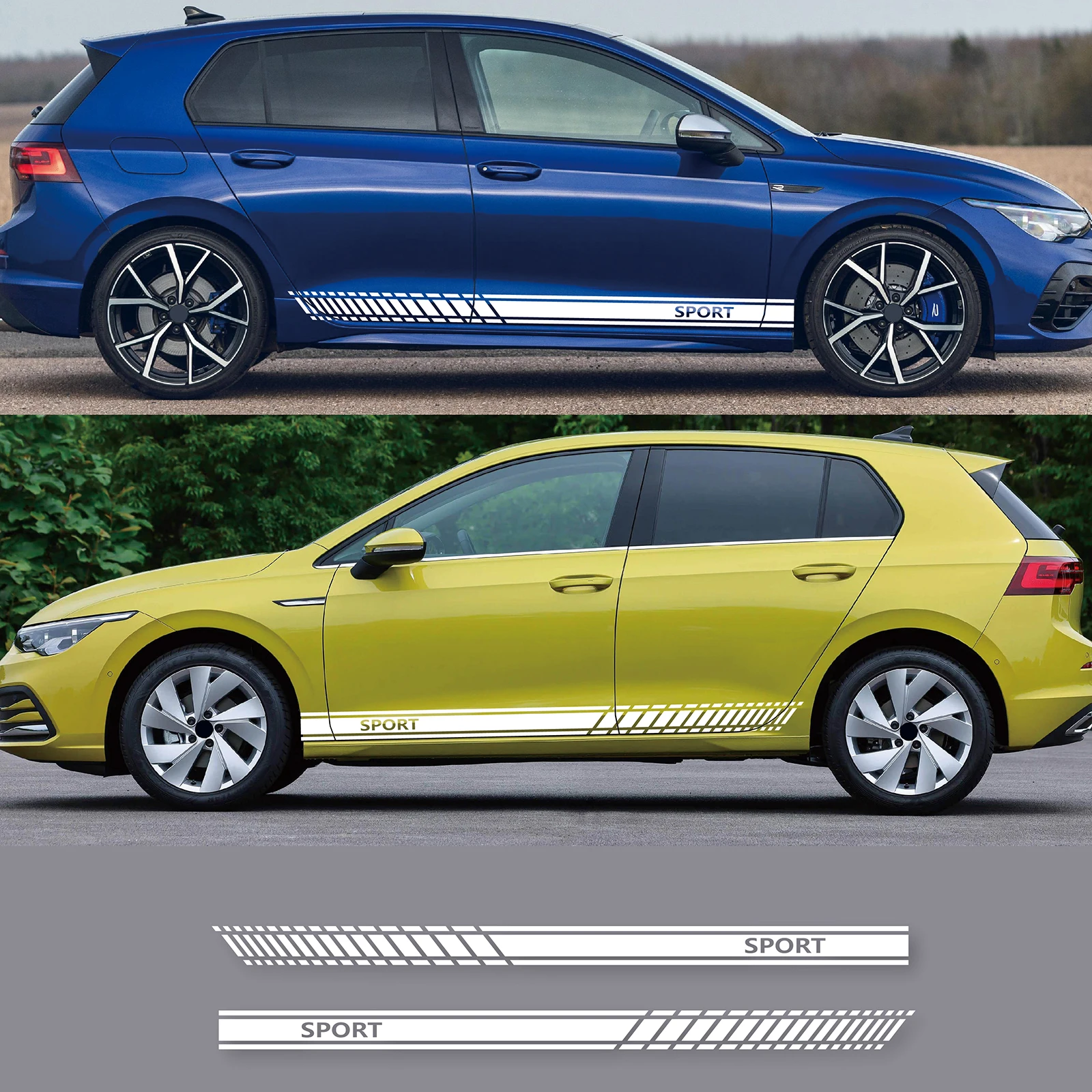 2PCS Racing Sport Car Door Side Skirt Stickers fit for Volkswagen Toyota Auris Wagon Auto Styling Vinyl Decor Decals Accessories
2PCS Racing Sport Car Door Side Skirt Stickers fit for Volkswagen Toyota Auris Wagon Auto Styling Vinyl Decor Decals Accessories