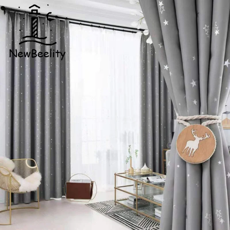 Thickened Hot Silver Star Curtains for Living Dining Room Bedroom for Rental Room Curtain Finished Project Shading Fabric 
Thickened Hot Silver Star Curtains for Living Dining Room Bedroom for Rental Room Curtain Finished Project Shading Fabric