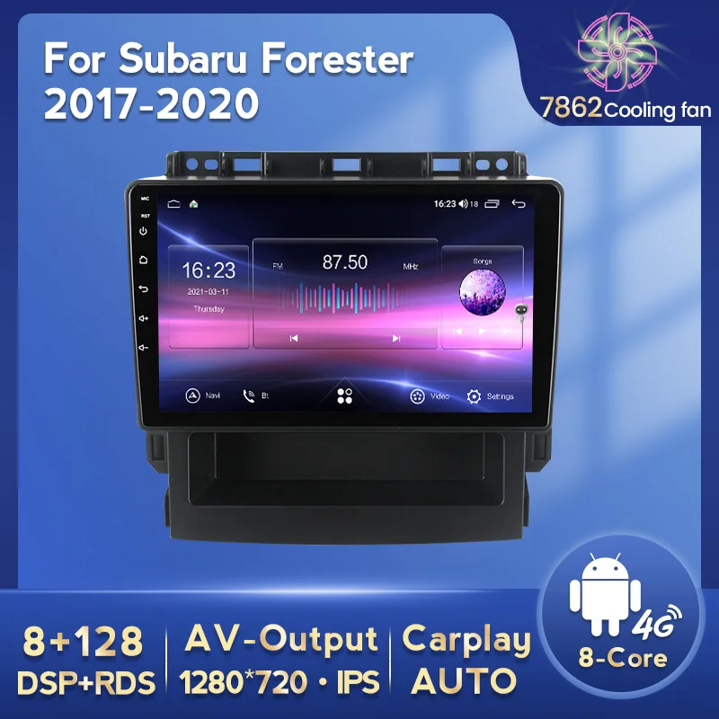 MEKEDE 8+128G 9'' GPS Car Radio Video Audio Multimedia for Subaru Forester XV 2018-2020 DSP 4G Cooling fan carplay 1280*720
MEKEDE 8+128G 9'' GPS Car Radio Video Audio Multimedia for Subaru Forester XV 2018-2020 DSP 4G Cooling fan carplay 1280*720