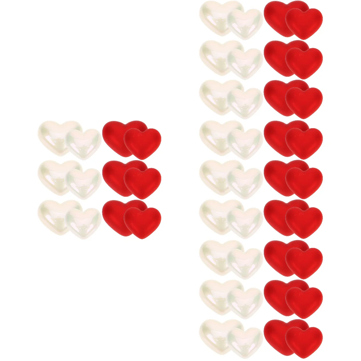 80 pcs Heart Shape Pearl Decor Multi-functional Adornment Gift Option Vase Filler
80 pcs Heart Shape Pearl Decor Multi-functional Adornment Gift Option Vase Filler