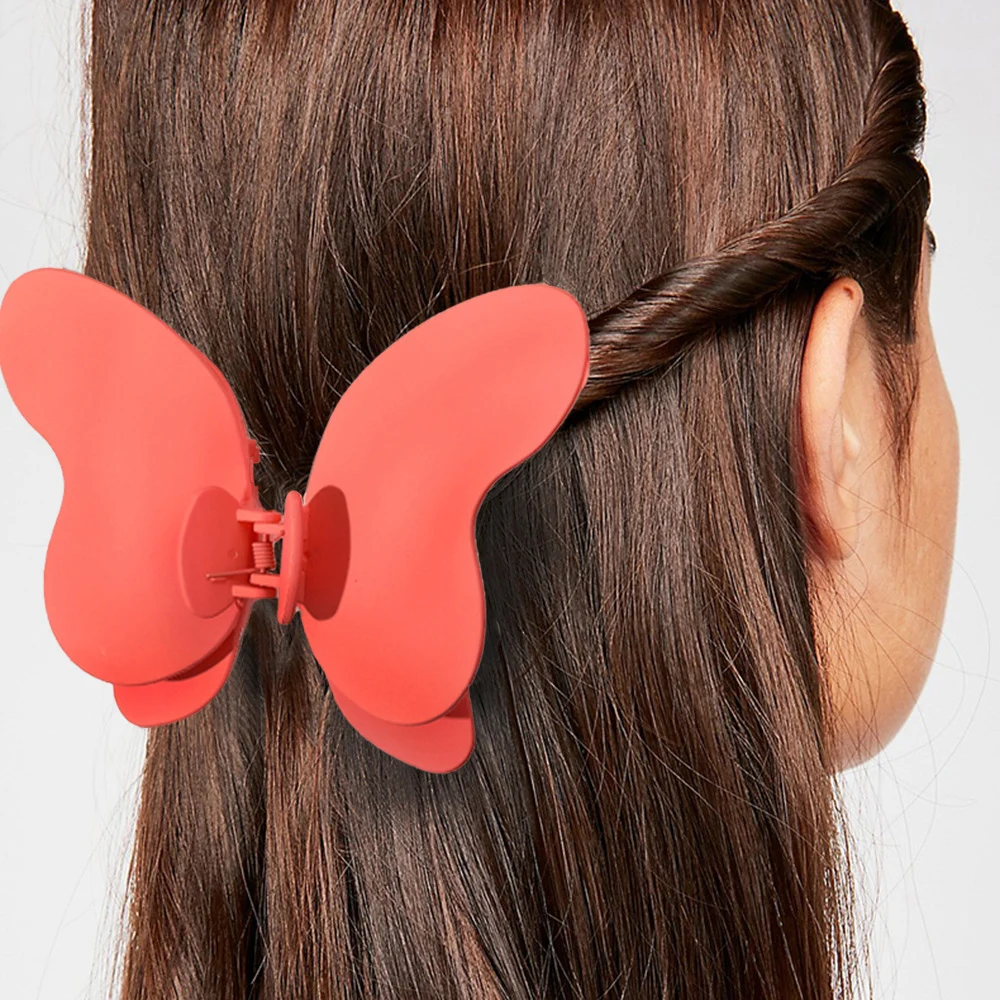 Summer 3D Butterfly Hair Claw Clip for Hair Plastic Ponytail Holder for Women Hair Style Tool Crab for Hair Accessories Headwear
Summer 3D Butterfly Hair Claw Clip for Hair Plastic Ponytail Holder for Women Hair Style Tool Crab for Hair Accessories Headwear