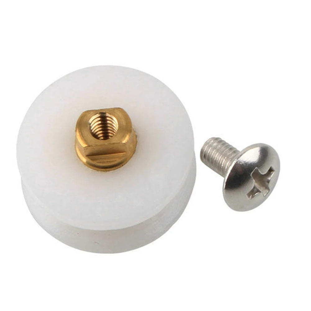 8pcs Replacement Shower Door Rollers / Wheels Grooved Single Door Rollers Bathroom Accessories Nylon+Brass 22.5mm Diameter
8pcs Replacement Shower Door Rollers / Wheels Grooved Single Door Rollers Bathroom Accessories Nylon+Brass 22.5mm Diameter