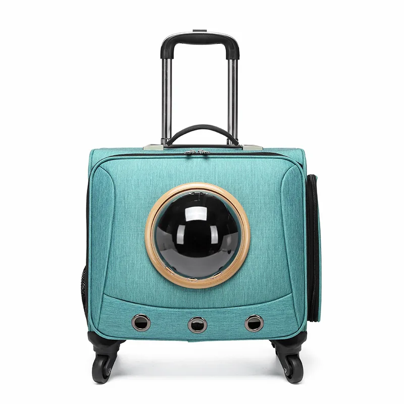 Hands-free Pet Dog Cat Carrier Trolley Case Space Capsule Travel Bags For Small Dogs Chihuahua Stroller Car Travel Accessories
Hands-free Pet Dog Cat Carrier Trolley Case Space Capsule Travel Bags For Small Dogs Chihuahua Stroller Car Travel Accessories