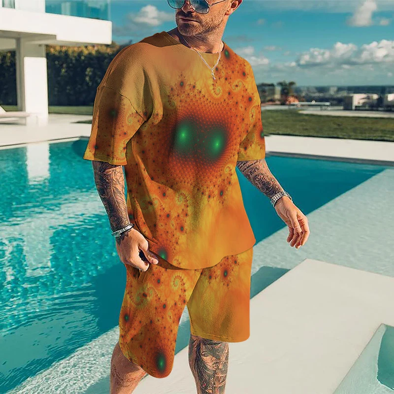 2022New Summer men's trend casual suit beach shorts suit view sea 3D print short suit common o-neck t-shirt 2 pieces set
2022New Summer men's trend casual suit beach shorts suit view sea 3D print short suit common o-neck t-shirt 2 pieces set