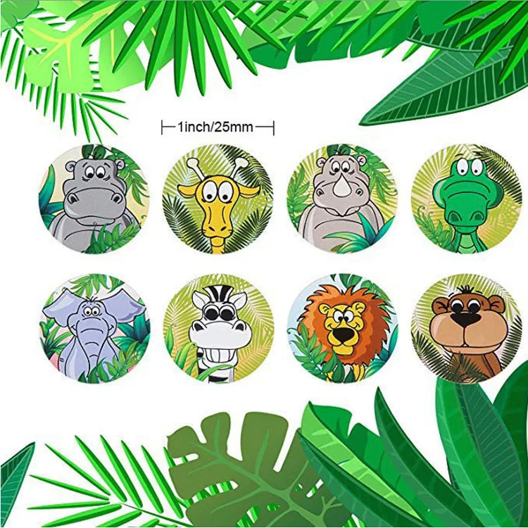 Zoo Animals Sticker for Children 100-500pcs Motivational Encouragement Reward Sticker for Classroom Home Kids Gift Prize Decors
Zoo Animals Sticker for Children 100-500pcs Motivational Encouragement Reward Sticker for Classroom Home Kids Gift Prize Decors