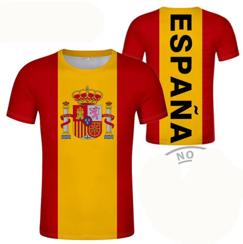 SPAIN nation flag t shirt es spanish Men Women Children's Adult Best Quality Cotton Hip-hop Short Sleeve T-shirt
SPAIN nation flag t shirt es spanish Men Women Children's Adult Best Quality Cotton Hip-hop Short Sleeve T-shirt