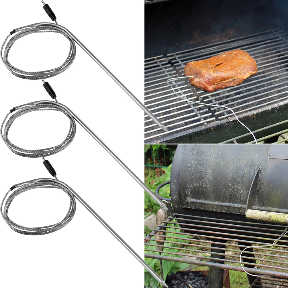 3pcs Probes Sensor For Inkbird BBQ Thermometer IBBQ-4T / IRF-4S Sensor Replacement Probes Digital For Oven Grill BBQ Radio
3pcs Probes Sensor For Inkbird BBQ Thermometer IBBQ-4T / IRF-4S Sensor Replacement Probes Digital For Oven Grill BBQ Radio