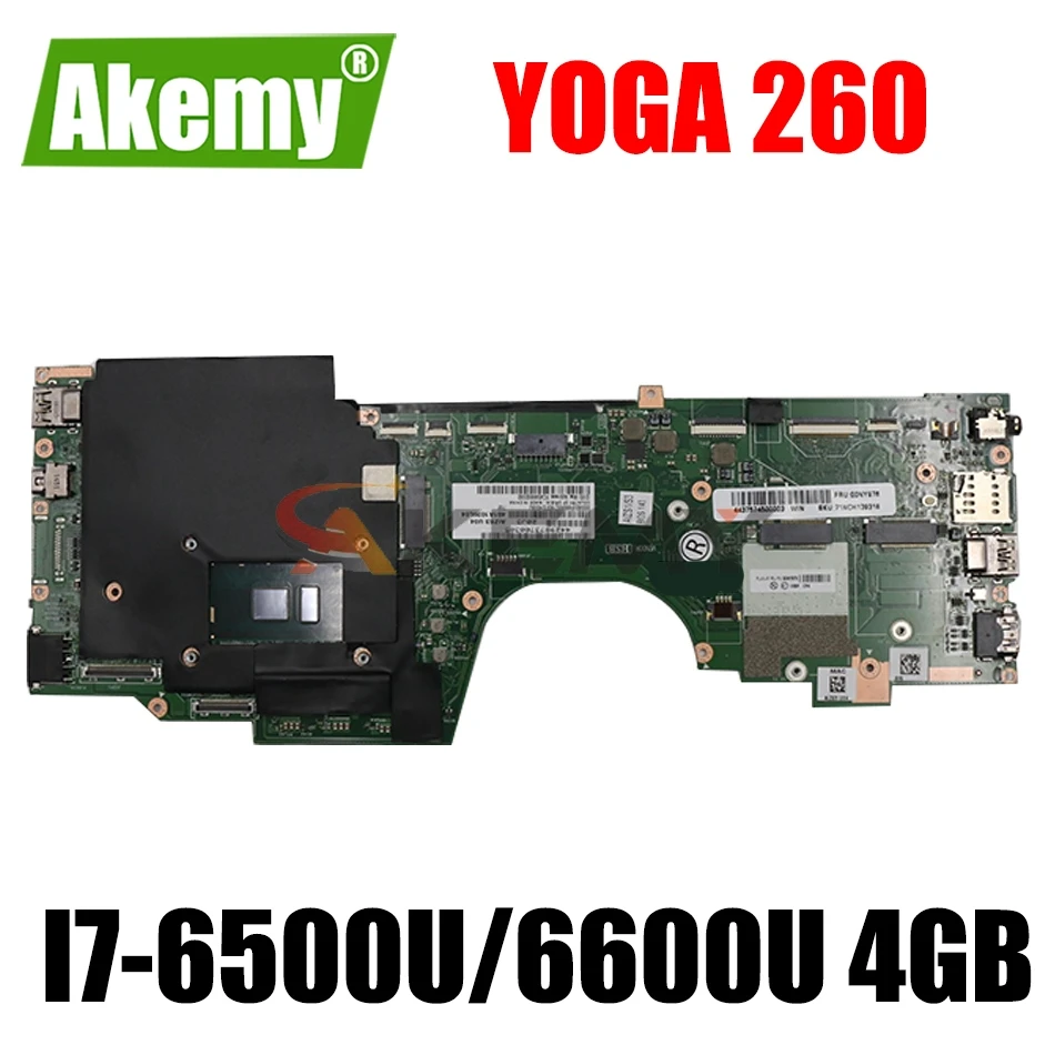 For Lenovo YOGA 260 Laptop motherboard LA-C582P with I7-6500U/6600U 4GB-RAM original mainboard 100% Fully Tested
For Lenovo YOGA 260 Laptop motherboard LA-C582P with I7-6500U/6600U 4GB-RAM original mainboard 100% Fully Tested
