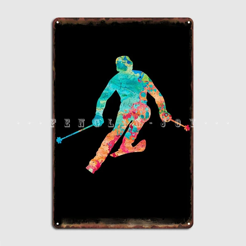 Skifahrer Winter Popart Metal Sign Cinema Wall Plaque Wall Mural Classic Tin Sign Poster 
Skifahrer Winter Popart Metal Sign Cinema Wall Plaque Wall Mural Classic Tin Sign Poster