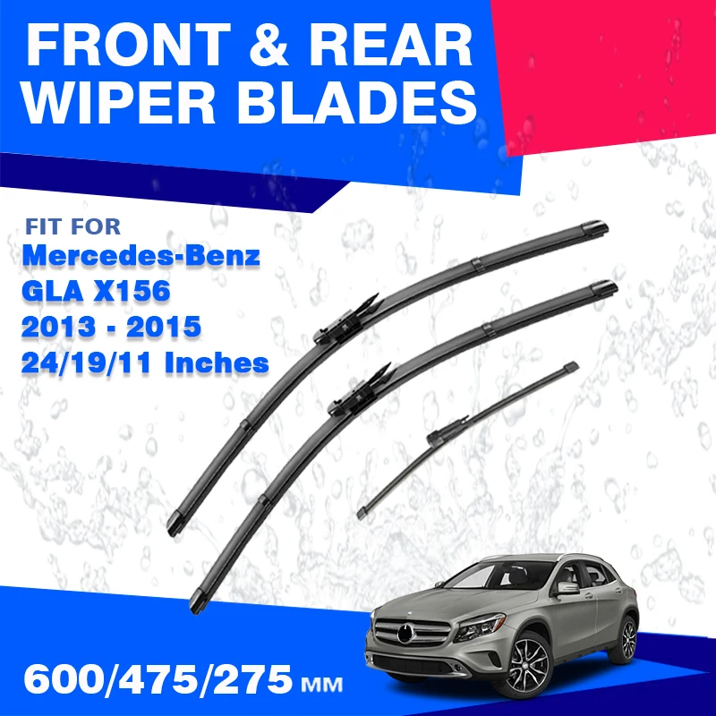 Для Mercedes Benz GLA X156 2013 2014 2015, передние и задние щетки стеклоочистителя, ветровое стекло GLA 200 250 180 220 45, детали
Для Mercedes Benz GLA X156 2013 2014 2015, передние и задние щетки стеклоочистителя, ветровое стекло GLA 200 250 180 220 45, детали