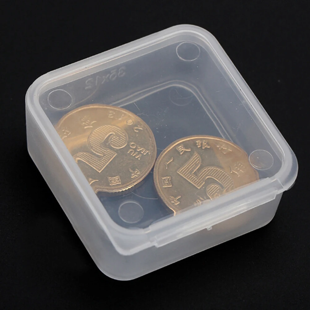 Wholesale 5Pcs/lot Small Square Plastic Clear Transparent Collection Container Case Storage Box Coin Capsules Holders Collecting
Wholesale 5Pcs/lot Small Square Plastic Clear Transparent Collection Container Case Storage Box Coin Capsules Holders Collecting