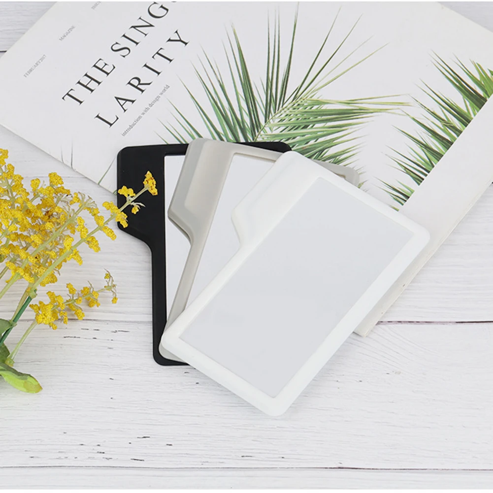 Fashion Silicone Mirror Self Grips Mirror Shatterproof Shower Silicone Travel Washroom 14.5x10cm Compact Mirrors
Fashion Silicone Mirror Self Grips Mirror Shatterproof Shower Silicone Travel Washroom 14.5x10cm Compact Mirrors