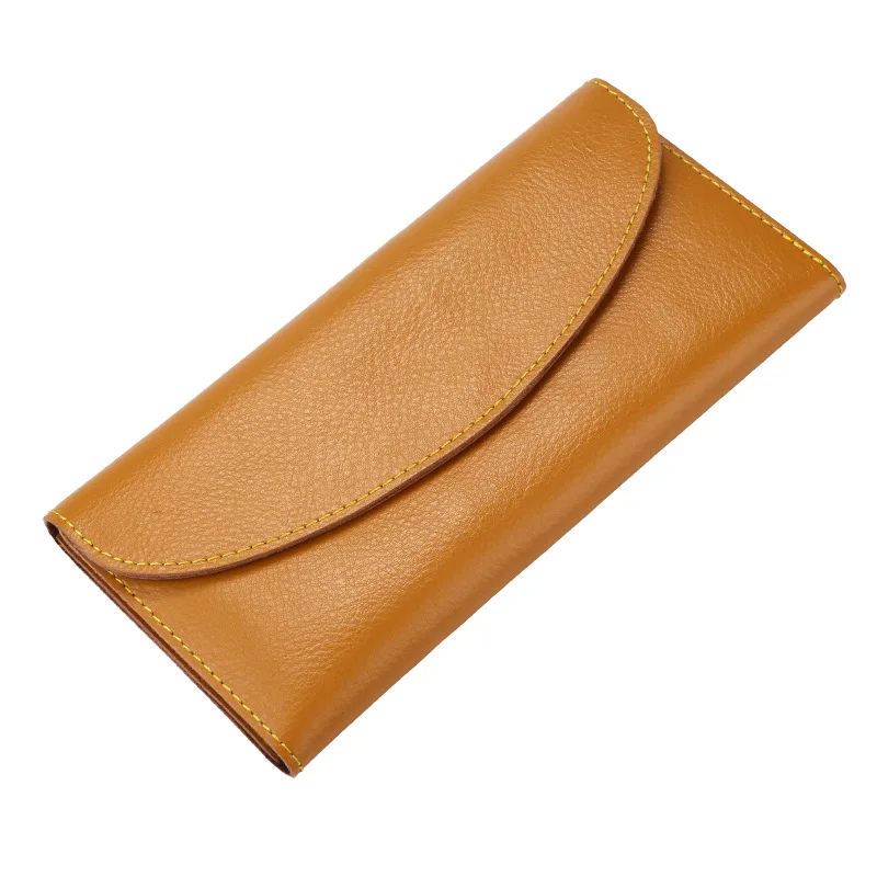 New Women Long Wallets 100% Real Cowhide Ladies Color Matching Multi-card Pocket Holder Purses Female Portable Hasp Clutch Bag
New Women Long Wallets 100% Real Cowhide Ladies Color Matching Multi-card Pocket Holder Purses Female Portable Hasp Clutch Bag