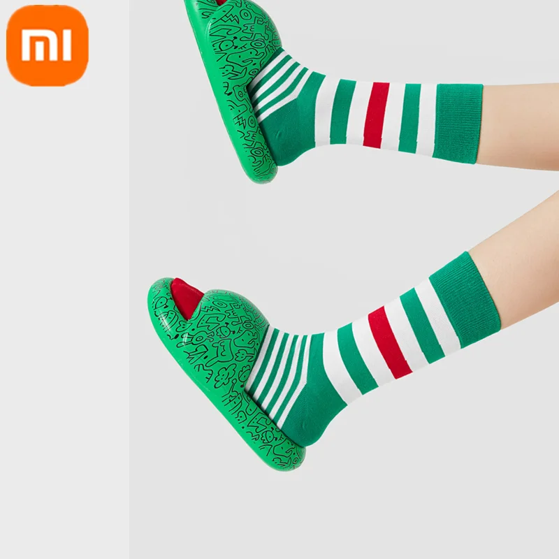 Xiaomi YOUPIN Women's EVA Printed Bread Slippers Summer Lightweight Breathable Non-slip Anti-Odor Home and Outer Wearing Shoes
Xiaomi YOUPIN Women's EVA Printed Bread Slippers Summer Lightweight Breathable Non-slip Anti-Odor Home and Outer Wearing Shoes