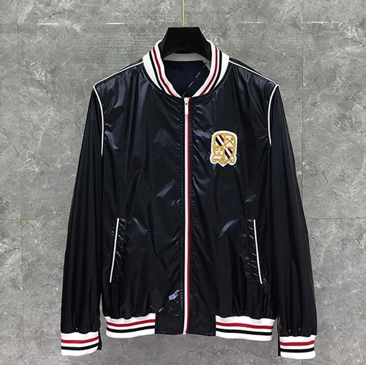 Fashion TB 2023 THOM Brand Jacket Men Slim Embroidery Cardigans Clothing Sports baseball uniform Spring and Autumn Casual Coat
Fashion TB 2023 THOM Brand Jacket Men Slim Embroidery Cardigans Clothing Sports baseball uniform Spring and Autumn Casual Coat