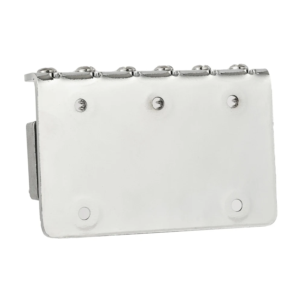 Hot Sale 1 Set Metal Fixed Hardtail Saddle Bridge For 6 String Electric Guitar Parts 65mm Top Load Guitar Tailpiece Saddle
Hot Sale 1 Set Metal Fixed Hardtail Saddle Bridge For 6 String Electric Guitar Parts 65mm Top Load Guitar Tailpiece Saddle