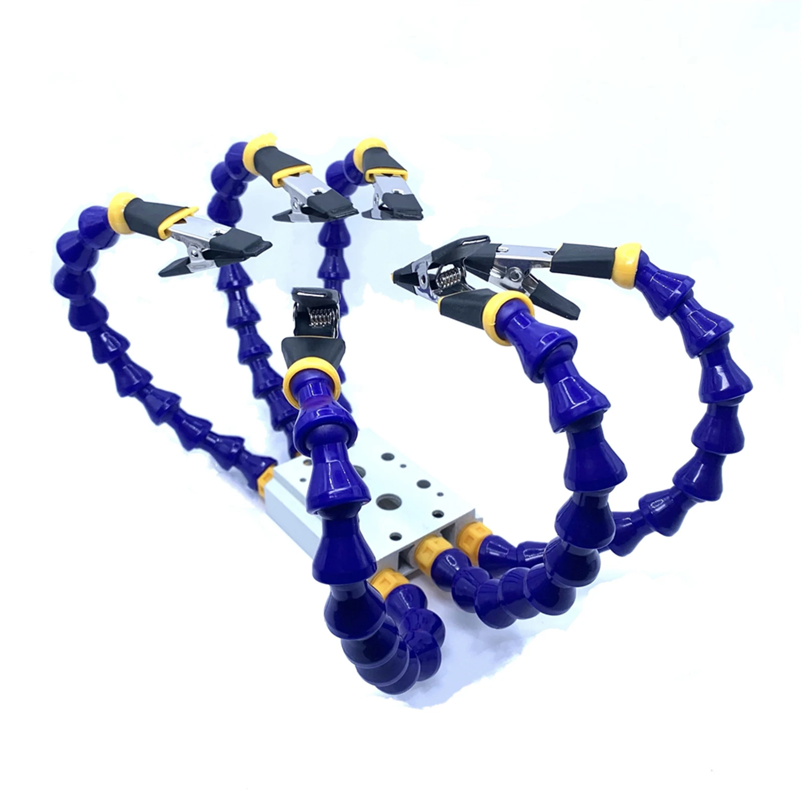 Bench Vise Table Clamp With Flexible Arms Soldeirng Iron Holder PCB Welding For The Heat Resistance Model Airplane Repair
Bench Vise Table Clamp With Flexible Arms Soldeirng Iron Holder PCB Welding For The Heat Resistance Model Airplane Repair