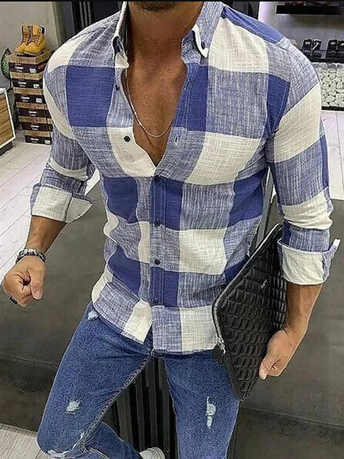 High Quality Autumn Men's Shirts Fashion Men's Printed Long Sleeve Shirts Gradient Color Men's Casual T Shirts Fashion Vintage T
High Quality Autumn Men's Shirts Fashion Men's Printed Long Sleeve Shirts Gradient Color Men's Casual T Shirts Fashion Vintage T