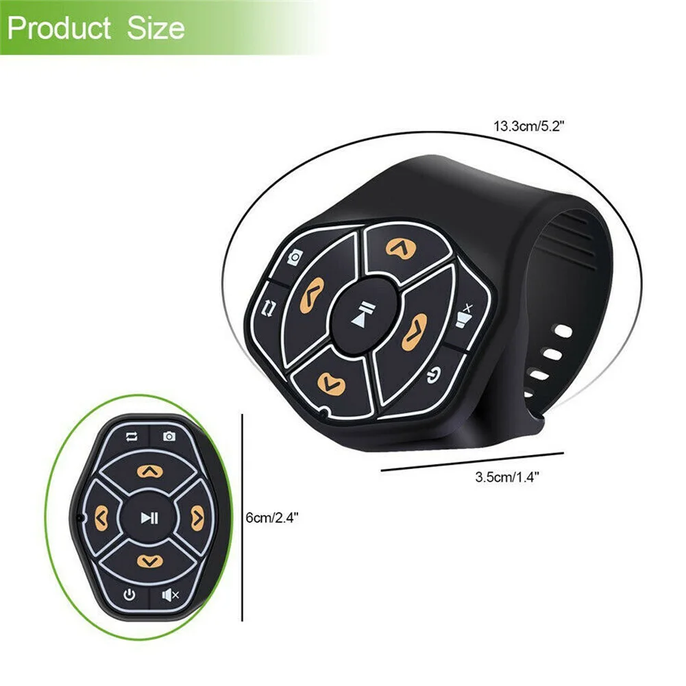 Wireless Bluetooth Car Steering Wheel Hands-Free Button Remote Control Bluetooth 4.0 BLE Low Power Chip Easy Installation
Wireless Bluetooth Car Steering Wheel Hands-Free Button Remote Control Bluetooth 4.0 BLE Low Power Chip Easy Installation