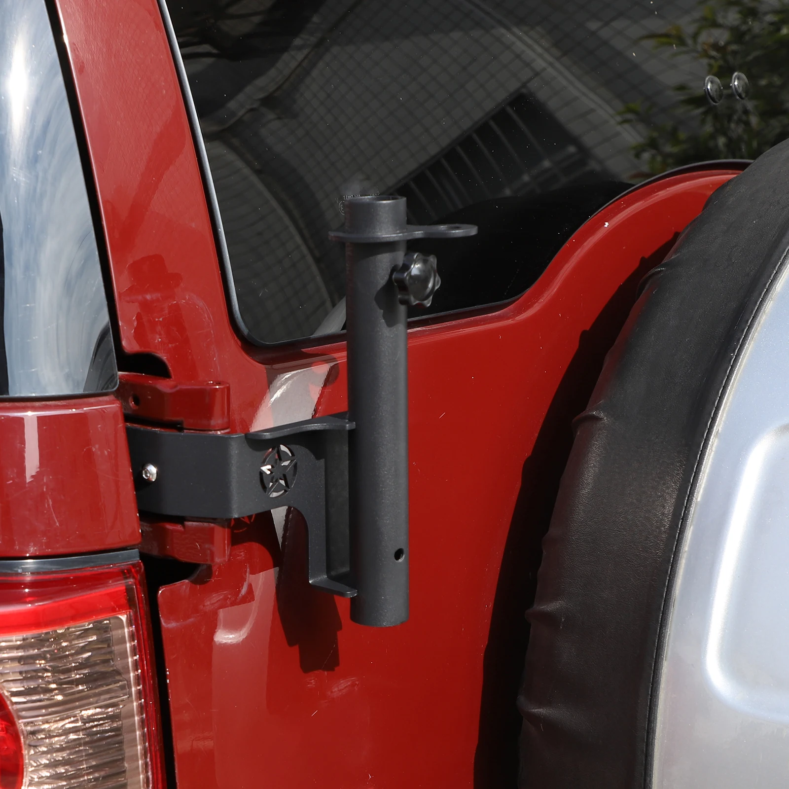 For Toyota FJ Cruiser 2007-2021 Stainless steel Black Car Tailgate Hinge Flagpole Spotlight Antenna Bracket Car Accessories
For Toyota FJ Cruiser 2007-2021 Stainless steel Black Car Tailgate Hinge Flagpole Spotlight Antenna Bracket Car Accessories