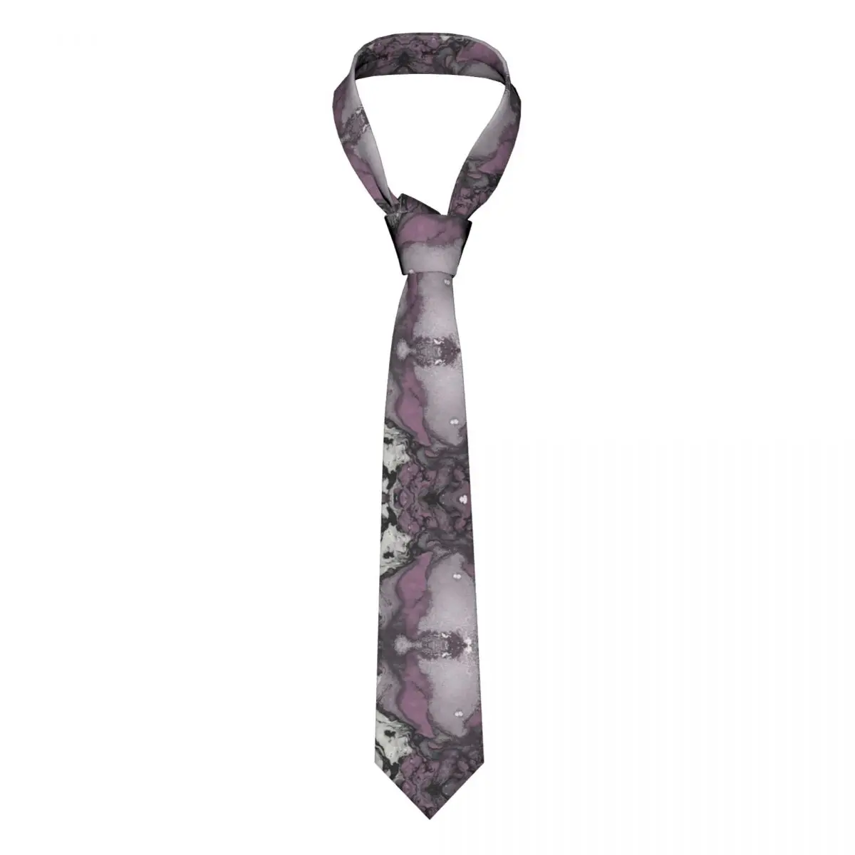 Muted Purple Marble Neckties Unisex Polyester 8 cm Modern Marbled Neck Ties for Mens Classic Suits Accessories Gravatas Wedding 
Muted Purple Marble Neckties Unisex Polyester 8 cm Modern Marbled Neck Ties for Mens Classic Suits Accessories Gravatas Wedding