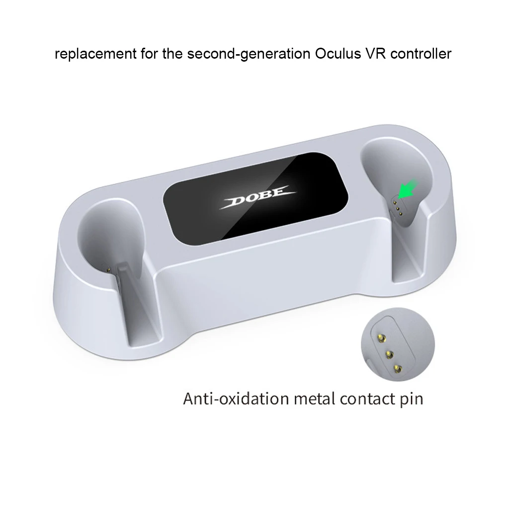 Настольная зарядная док-станция с USB-контроллерами для геймпада 
Настольная зарядная док-станция с USB-контроллерами для геймпада