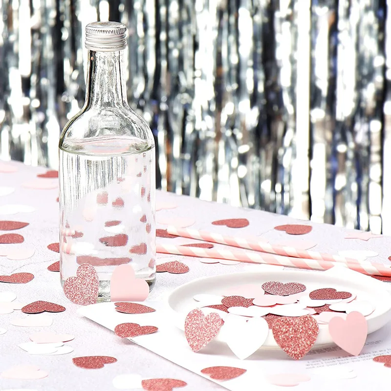 Creative Heart-Shaped Pentagram Rose Gold Confetti Garland Wedding Celebration Decoration Supplies Valentine's Day Decoration
Creative Heart-Shaped Pentagram Rose Gold Confetti Garland Wedding Celebration Decoration Supplies Valentine's Day Decoration
