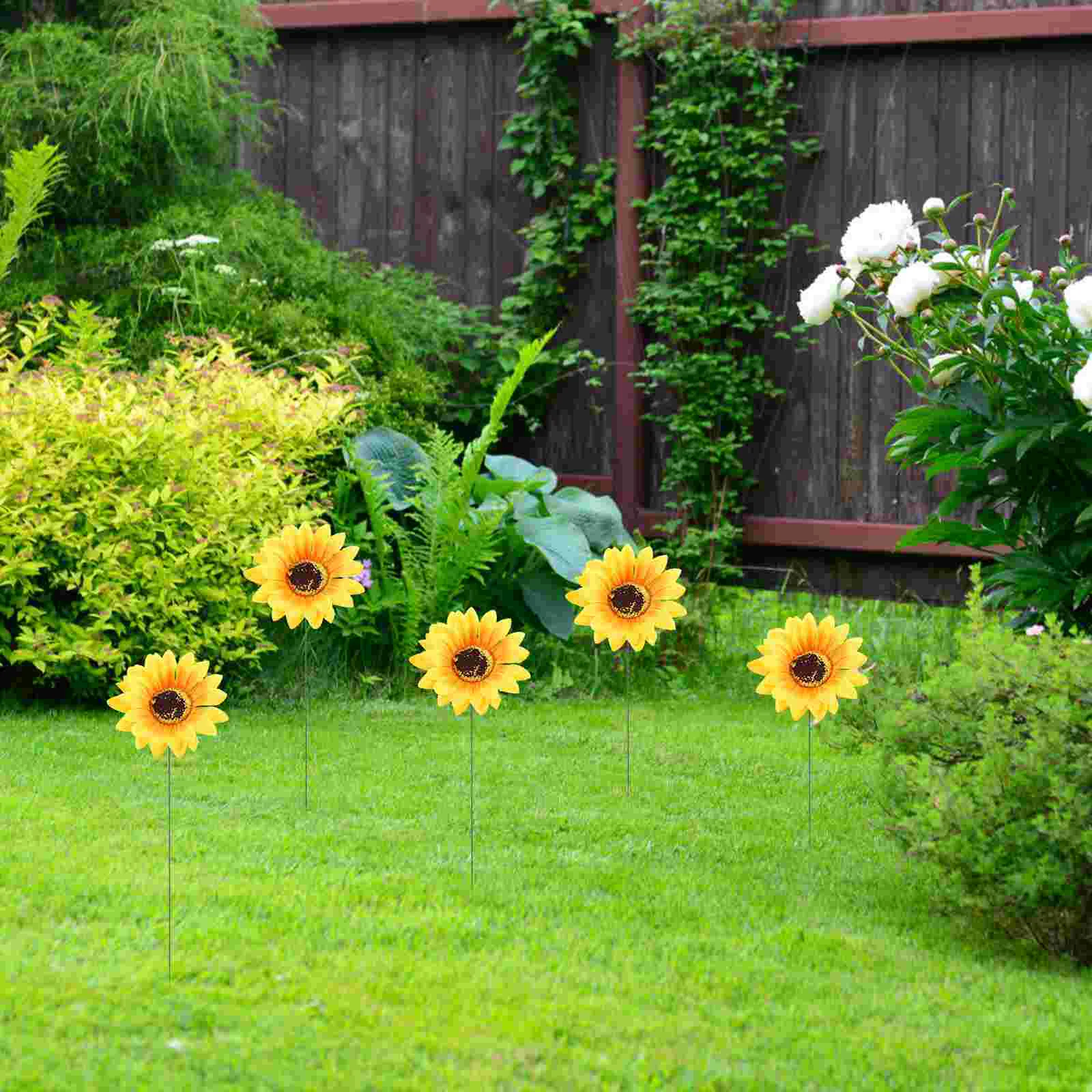 Outdoor Lawn Decorations Sunflower Garden Stakes Ground Ornaments Decorative Insert
Outdoor Lawn Decorations Sunflower Garden Stakes Ground Ornaments Decorative Insert