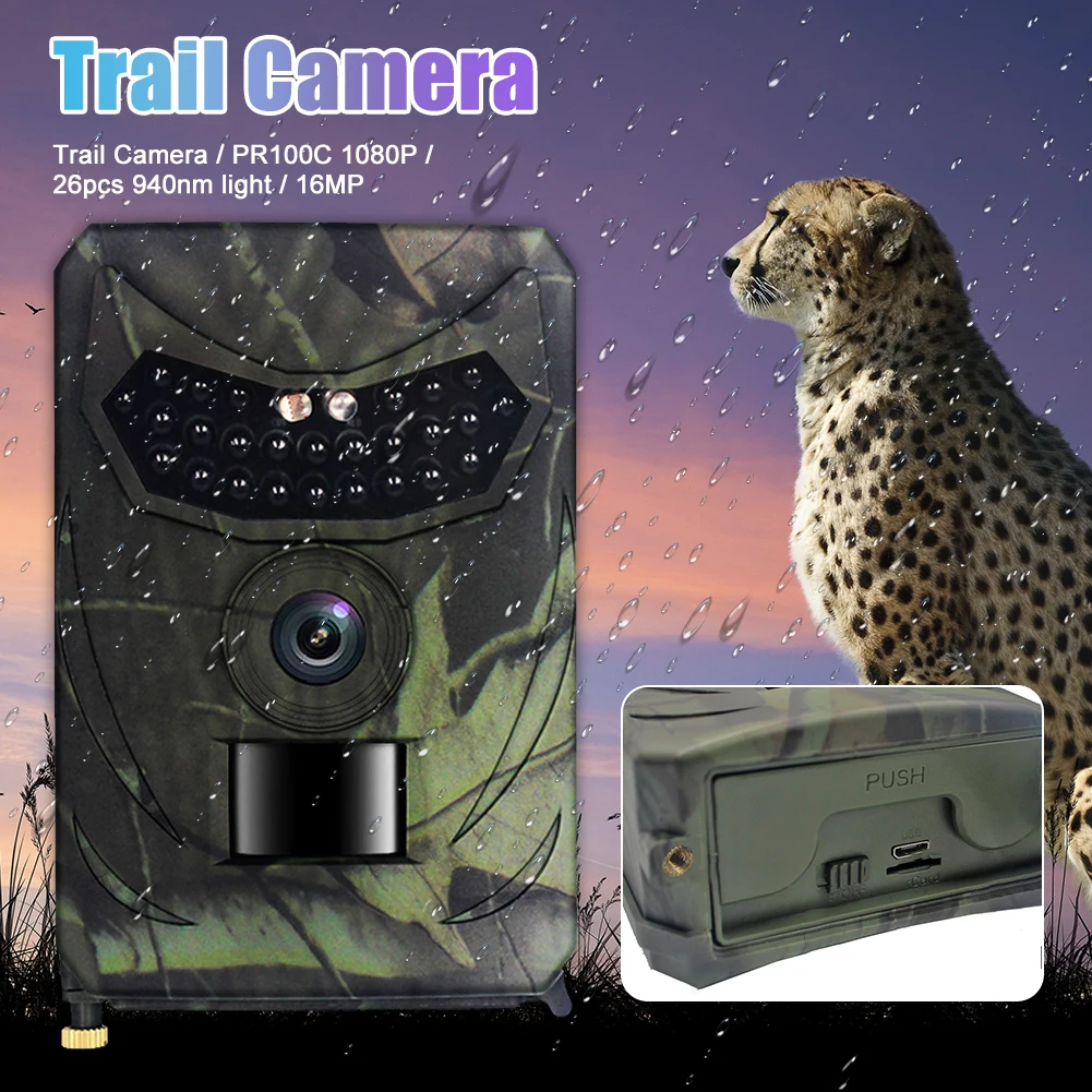12MP 1080P Mini Trail Camera With Motion Sensor Night Vision 120° Wide Angle Wildlife Camera Waterproof Monitoring Tracking
12MP 1080P Mini Trail Camera With Motion Sensor Night Vision 120° Wide Angle Wildlife Camera Waterproof Monitoring Tracking