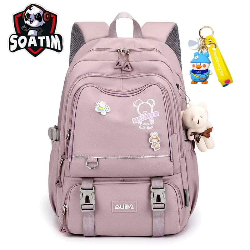 children school bag For girls large Schoolbag Kawaii Primary school book bag school backpack kids Waterproof Travel Rucksack
children school bag For girls large Schoolbag Kawaii Primary school book bag school backpack kids Waterproof Travel Rucksack