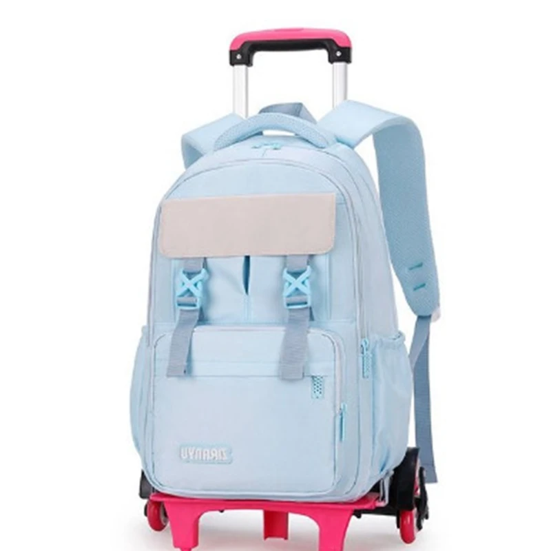 School Bag with Wheels Rolling Backpack Trolley School Bags for Girls Removable 2 and Six Wheels Rolling Bag for school Roller
School Bag with Wheels Rolling Backpack Trolley School Bags for Girls Removable 2 and Six Wheels Rolling Bag for school Roller