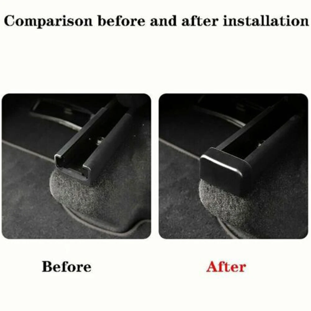 4Pcs Rear Seat Slide Rail Anti-Kick Rubber Plug Modified For Tesla Model Y/3 20-21 ABS+rubber For Rear Seat Track Car Accessorie
4Pcs Rear Seat Slide Rail Anti-Kick Rubber Plug Modified For Tesla Model Y/3 20-21 ABS+rubber For Rear Seat Track Car Accessorie