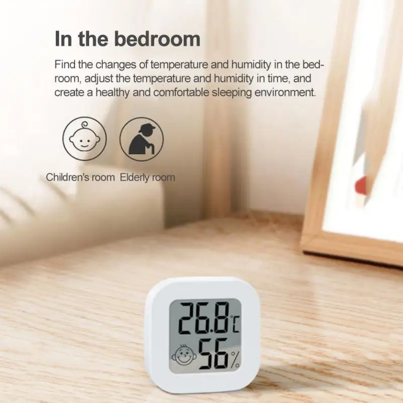 

CORUI Tuya Zigbee 3.0 Smart WIFI Temperature Humidity Sensor Indoor Hygrometer Thermometer With LCD Display Work Alexa Google