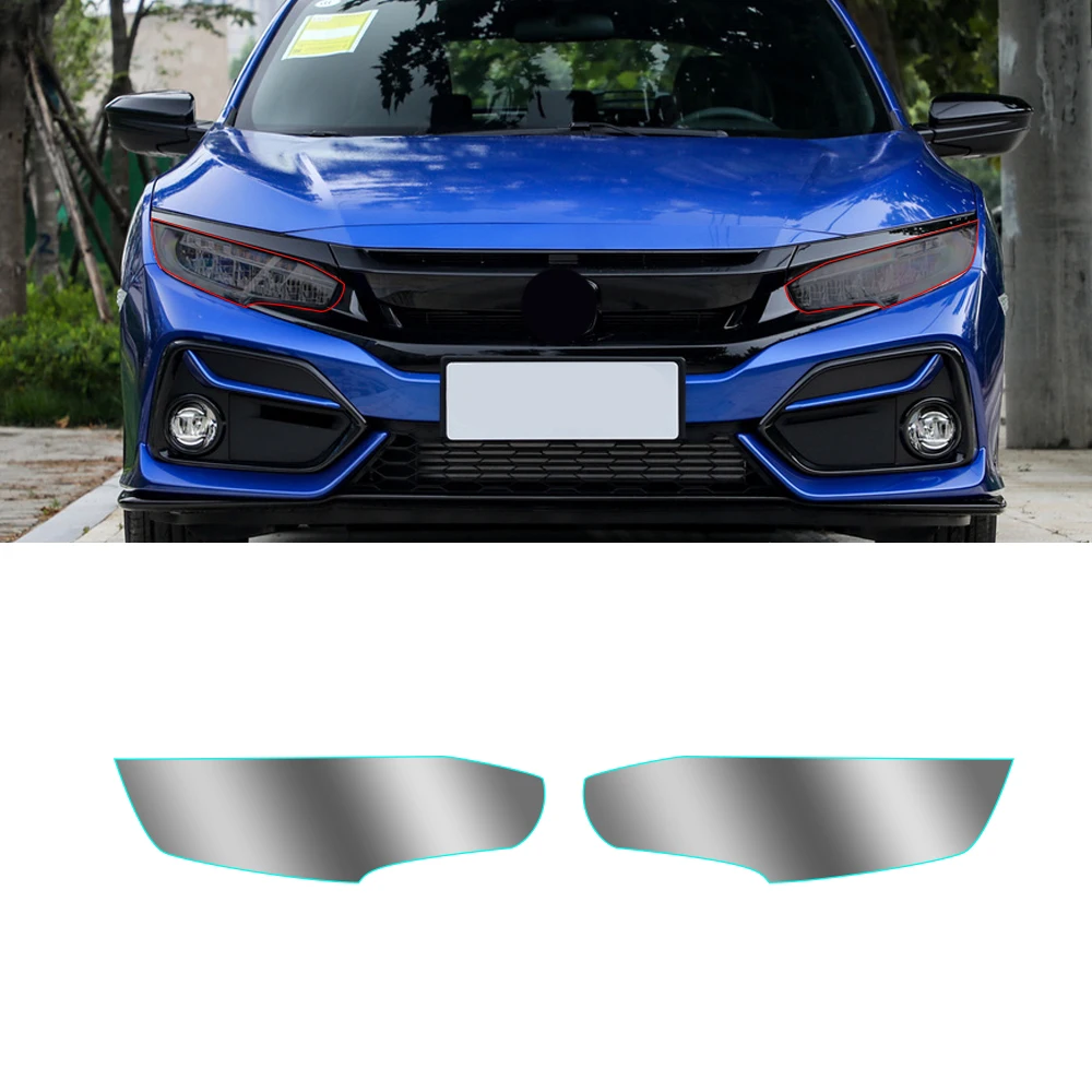 For Honda Civic 10th 2016-2020 Car Headlight Tint Black Protective Film Protection Transparent Vinyl Wrap Sticker Pre-Cut Shape
For Honda Civic 10th 2016-2020 Car Headlight Tint Black Protective Film Protection Transparent Vinyl Wrap Sticker Pre-Cut Shape