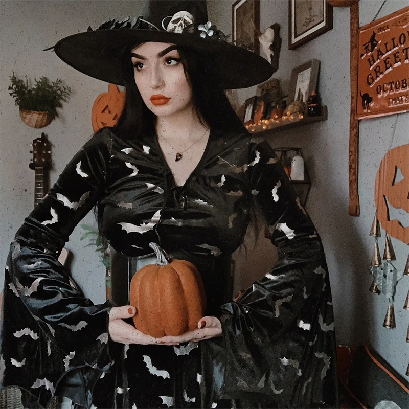 Sexy V Neck See Through Mesh Dress Aesthetic Gothic Spider Print Lace Up Long Dress Long Sleeve For Halloween Party Accessories
Sexy V Neck See Through Mesh Dress Aesthetic Gothic Spider Print Lace Up Long Dress Long Sleeve For Halloween Party Accessories