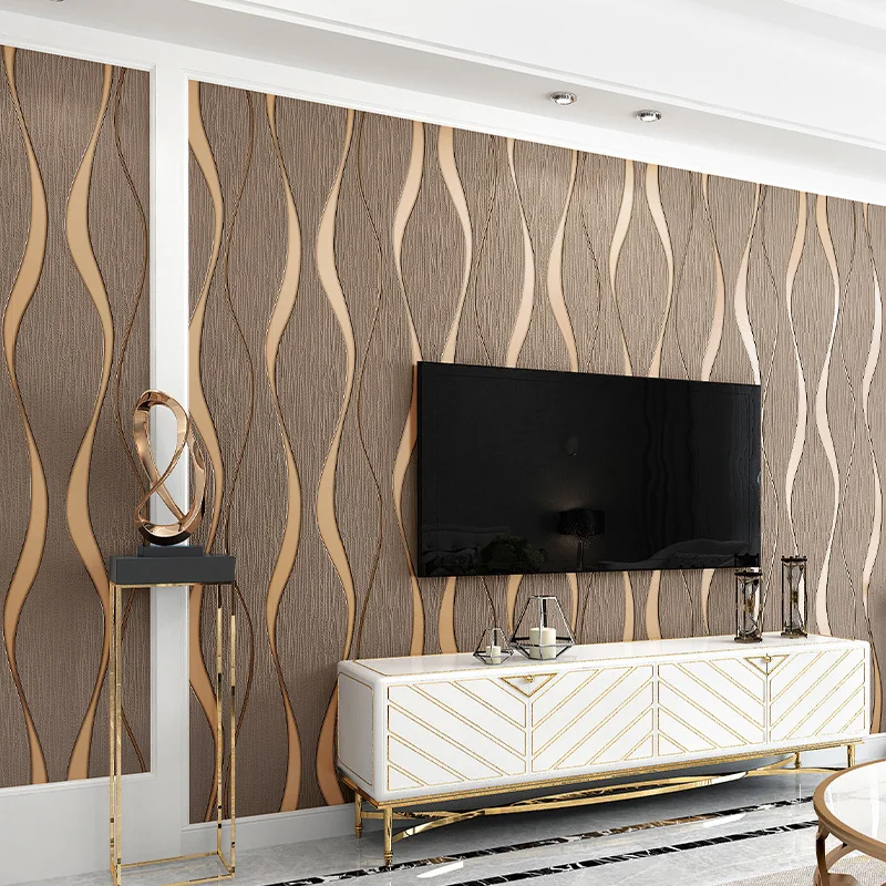 Wallpaper 3D Wave Wall Paper Coffee Beige White Home Decoration Living Room Bedroom Kitchen Panel Mural Modern Luxury Panoramic
Wallpaper 3D Wave Wall Paper Coffee Beige White Home Decoration Living Room Bedroom Kitchen Panel Mural Modern Luxury Panoramic