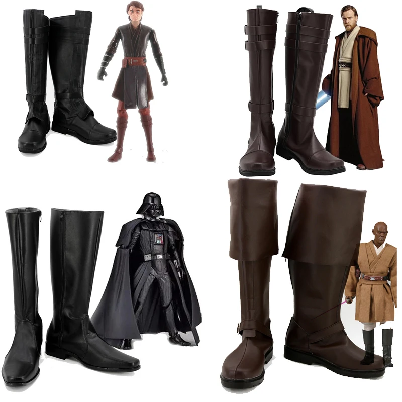 New The Last Jedi Anakin Skywalker Shoes Obi Wan Anakin Boots Cosplay Shoes Halloween Custom Size
New The Last Jedi Anakin Skywalker Shoes Obi Wan Anakin Boots Cosplay Shoes Halloween Custom Size