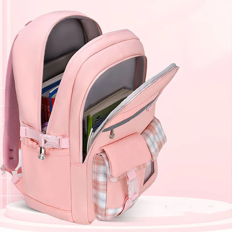 

Ортопедические школьные ранцы XZAN для девочек, Детские портфели для начальной школы, рюкзак для принцессы, школьный ранец