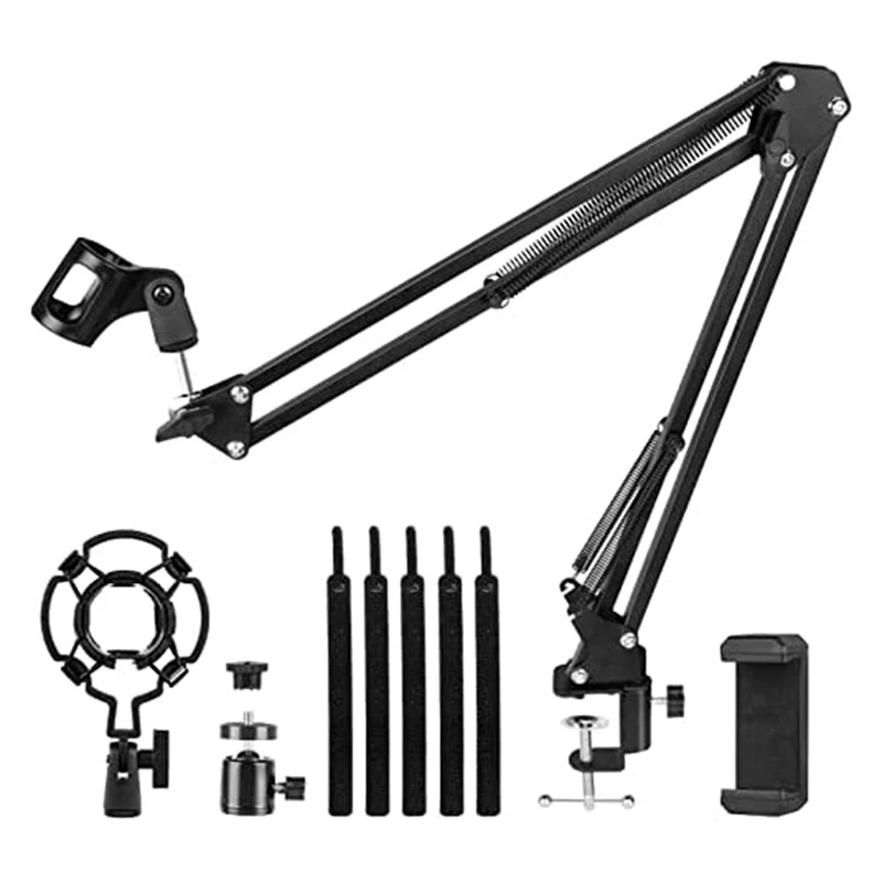 Подставка для микрофона, Подвесная подставка для микрофона с зажимом для телефона для Blue Snowman, со снеговиком, с шаровой головкой 1/4, для камер...
Подставка для микрофона, Подвесная подставка для микрофона с зажимом для телефона для Blue Snowman, со снеговиком, с шаровой головкой 1/4, для камер...