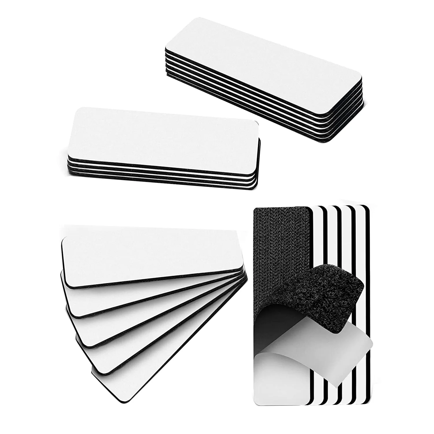 20 Pack 1X4 Inch and Loop Strips with Adhesive Mounting Tape Double-Side Loop Strips Strong Back Adhesive
20 Pack 1X4 Inch and Loop Strips with Adhesive Mounting Tape Double-Side Loop Strips Strong Back Adhesive